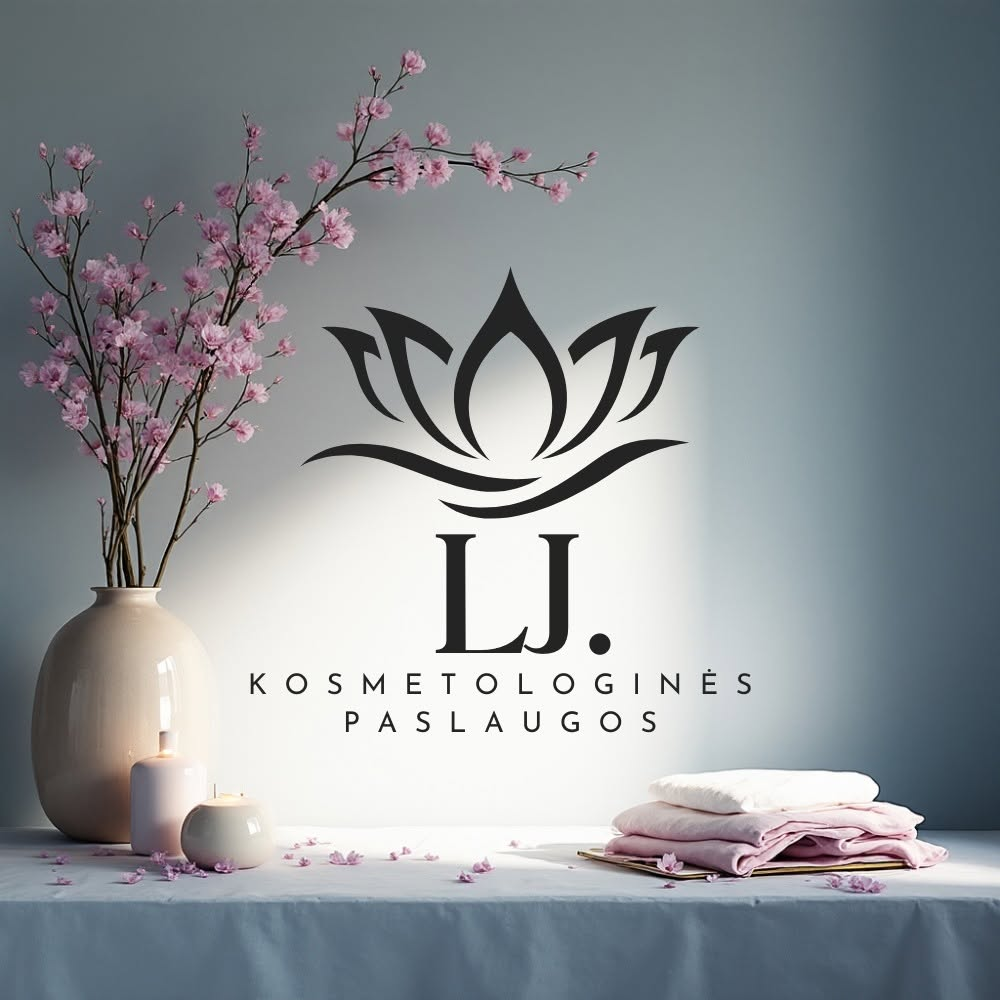 LJ kosmetologinių paslaugų logotipas